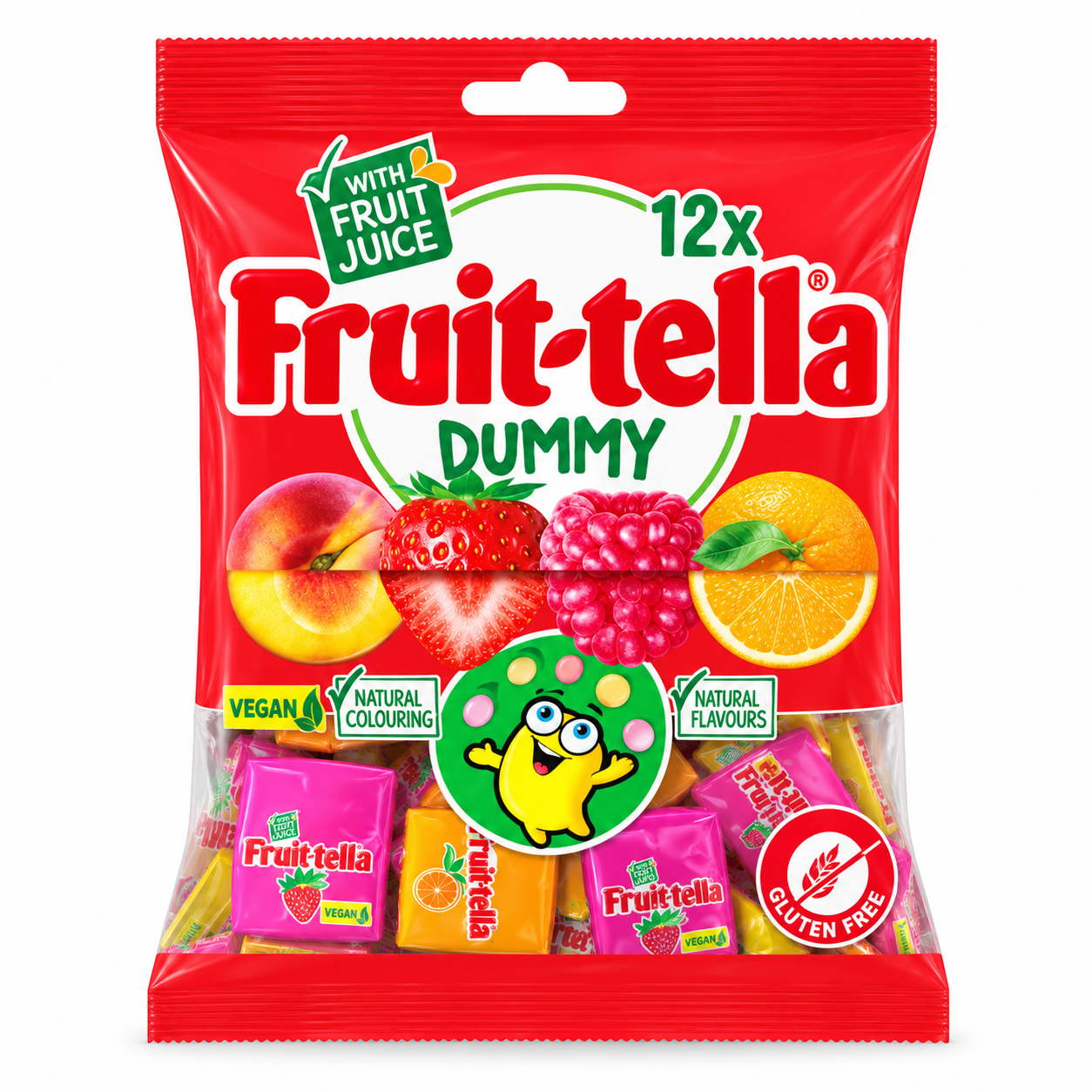 FRUITTELLA DUMMY MIX 135G x 12