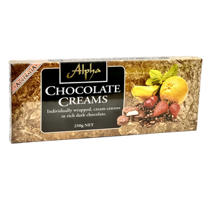 ALPHA CHOCOLATE CREAMS GIFT BOX X 6