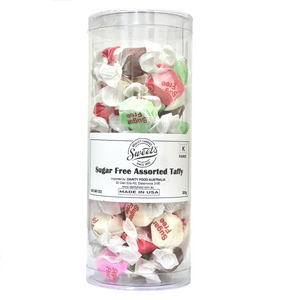 SWEETS TAFFY ASSORTED SUGAR FREE 300G X 20