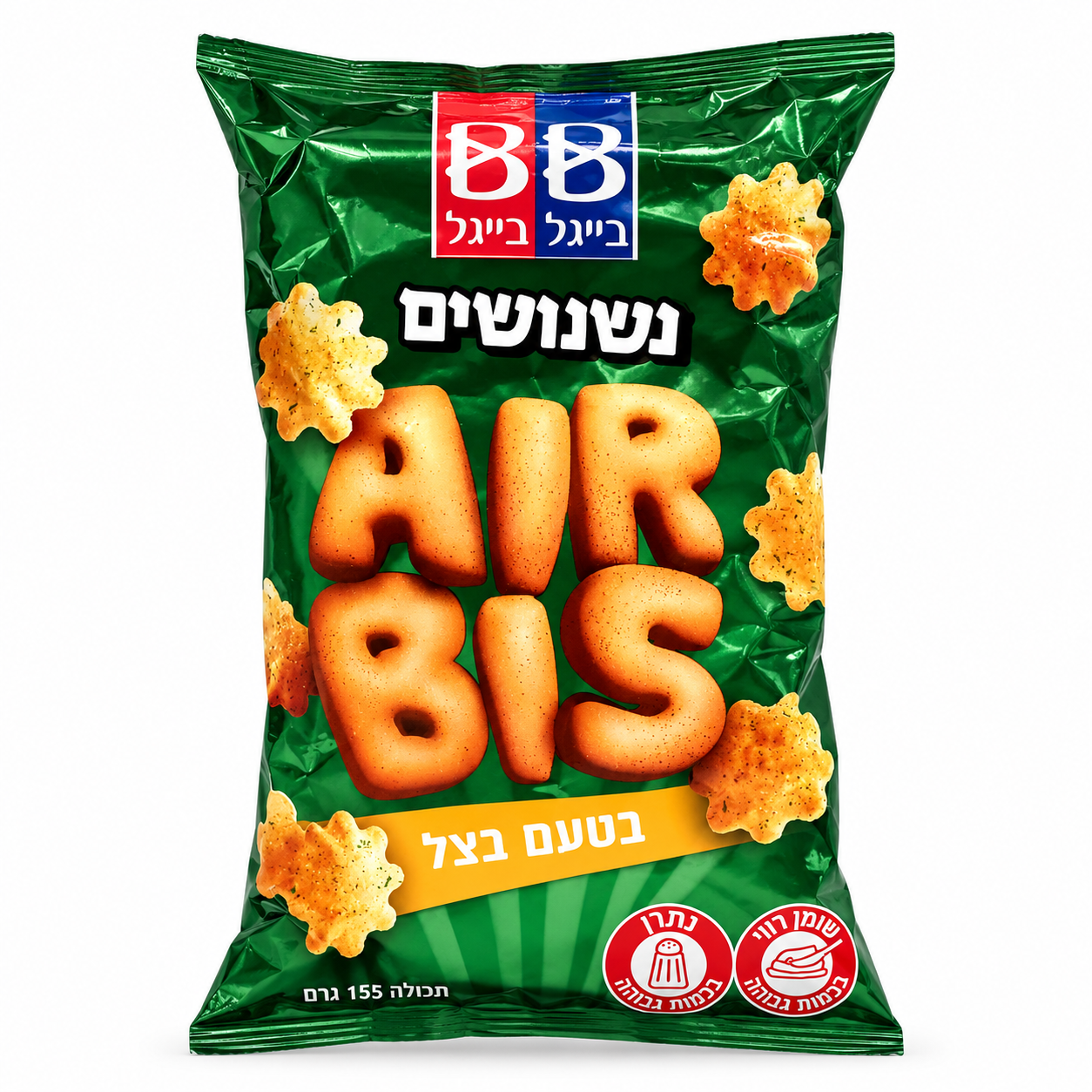 BEIGEL BEIGEL NISHNUSHIM AIRBIS ONION 155 G X 12