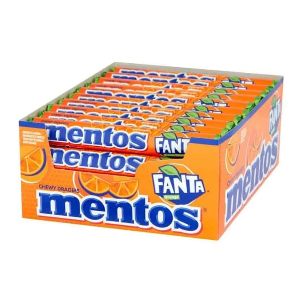 MENTOS ROLLS FANTA 37.5G X 40