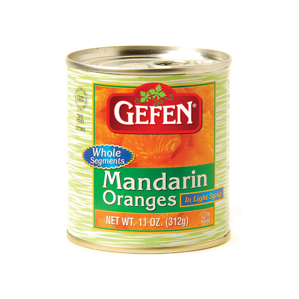 GEFEN MANDARIN SEGMENTS WHOLE 312G X 24 - Dainty Food Australia