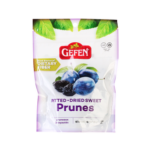 GEFEN PRUNES PITTED DRIED 283G X 12