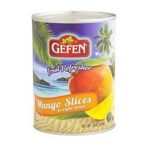GEFEN MANGO SLICES IN LIGHT SYRUP 565G X 24