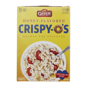 GEFEN CRISPY O'S CEREAL HONEY KLP 187G X 12