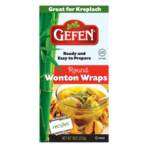 GEFEN WRAPS WONTON ROUND 340G X 12