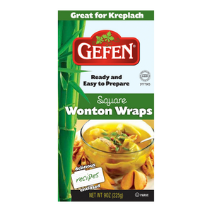 GEFEN WRAPS WONTON SQUARE 340G X 12