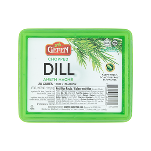 GEFEN FROZEN DILL CHOPPED 70GR X 16