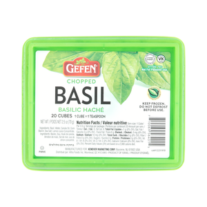 GEFEN FROZEN CUBES BASIL CHOPPED 70G X 16