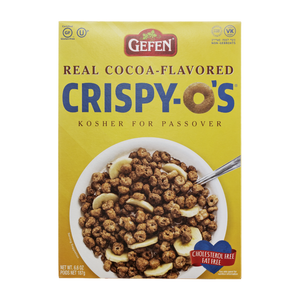 GEFEN CRISPY O'S CEREAL COCOA KLP 187G X 12