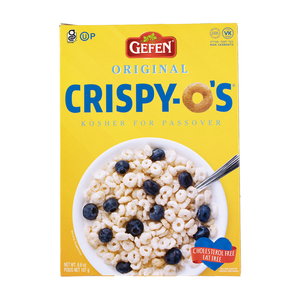 GEFEN CRISPY O'S CEREAL PLAIN KLP 187G X 12