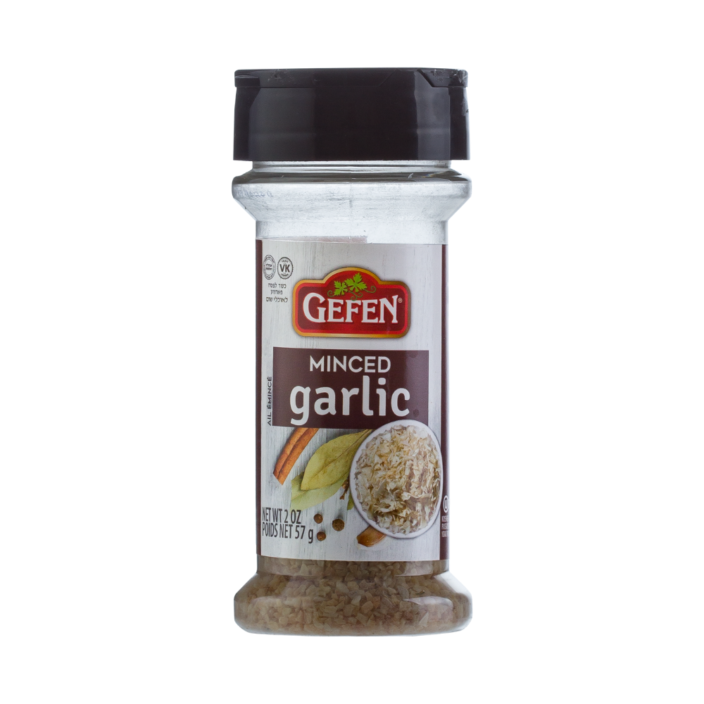 GEFEN SPICES GARLIC MINCED SMALL 57G X 24