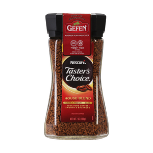 GEFEN COFFEE TASTER'S CHOICE GLASS 200G X 6