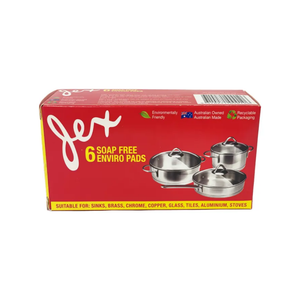JEX 6 SOAP FREE PADS X 12