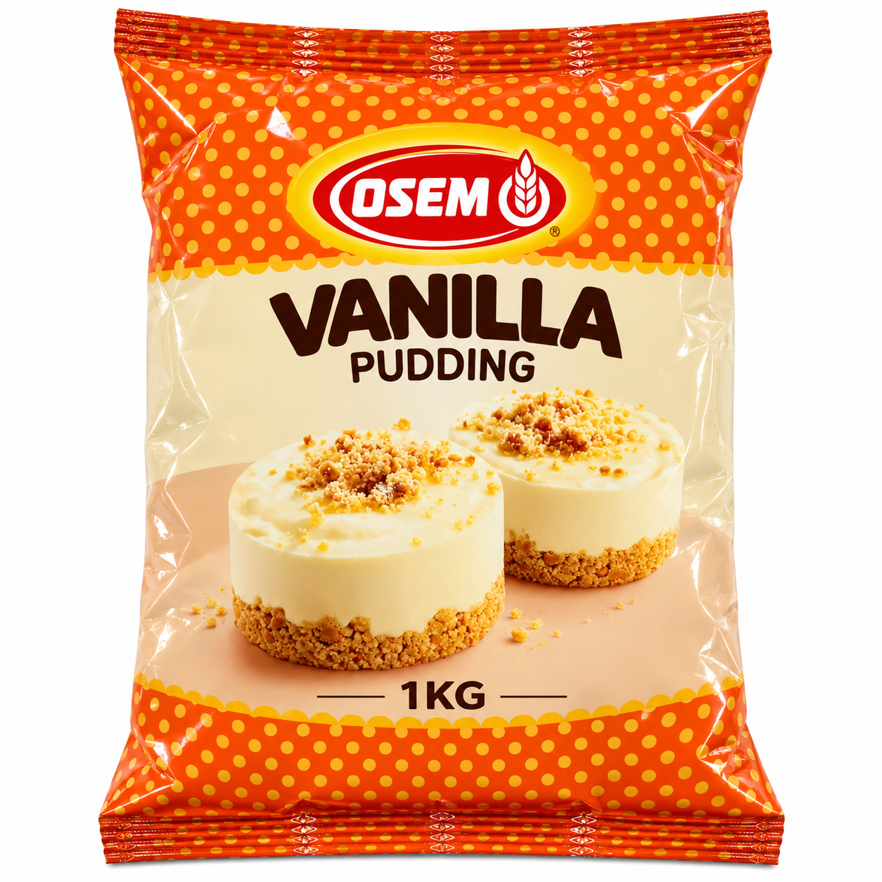 OSEM VANILLA PUDDING 1KG X 6