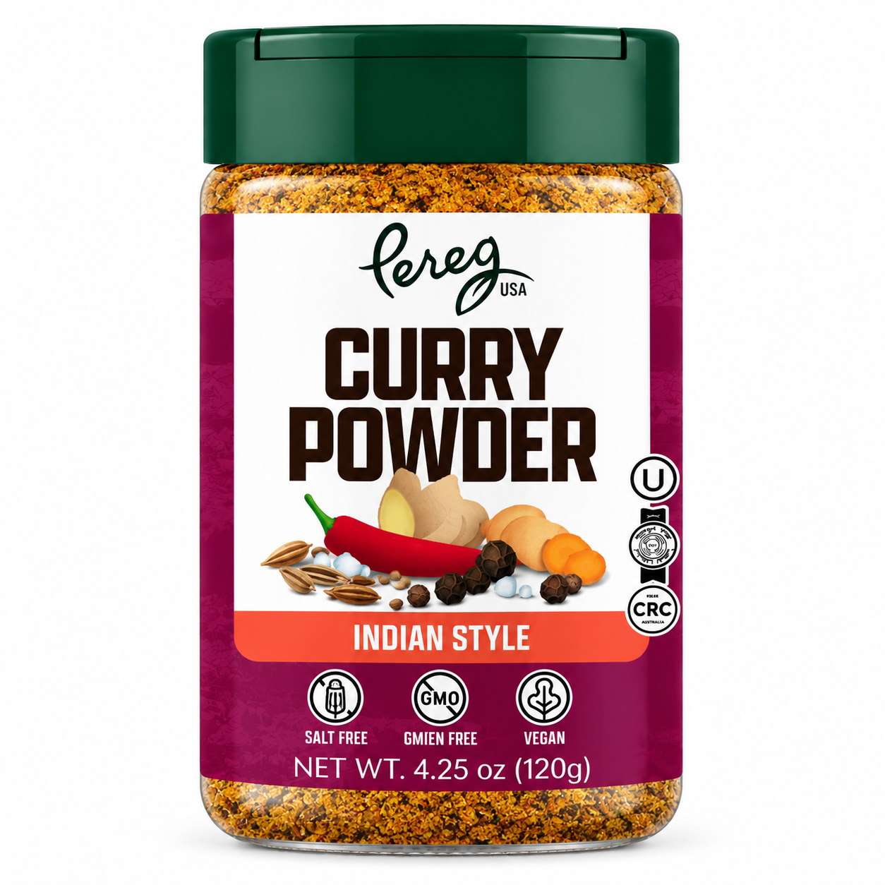 PEREG SPICES MIXED CURRY POWDER 120 G X 6
