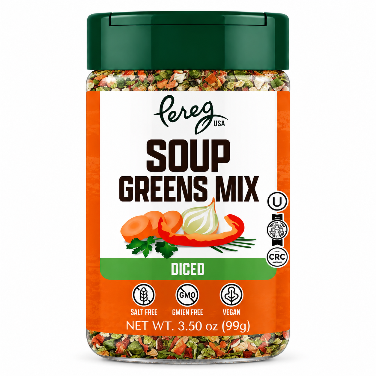 PEREG SPICES MIXED SOUP GREENS MIX 99 G