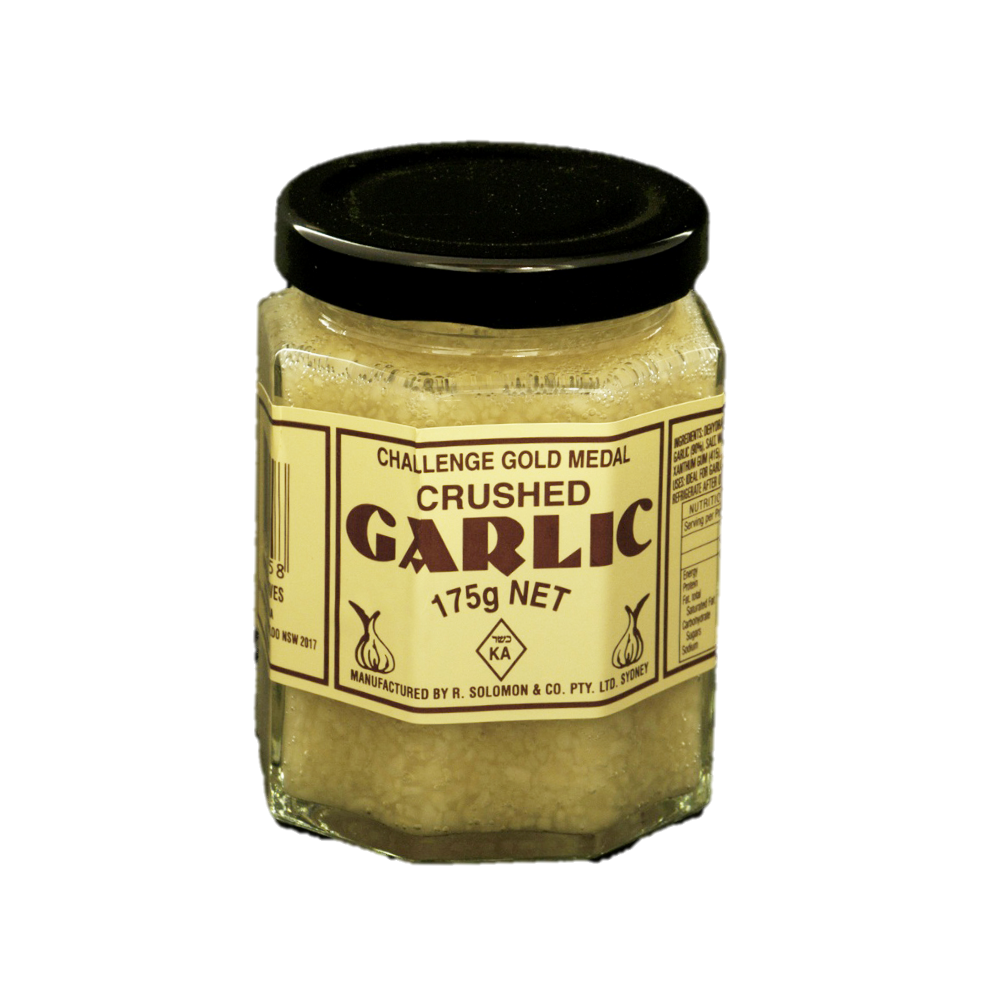 SOLOMON CRUSHED GARLIC 175GR X 12
