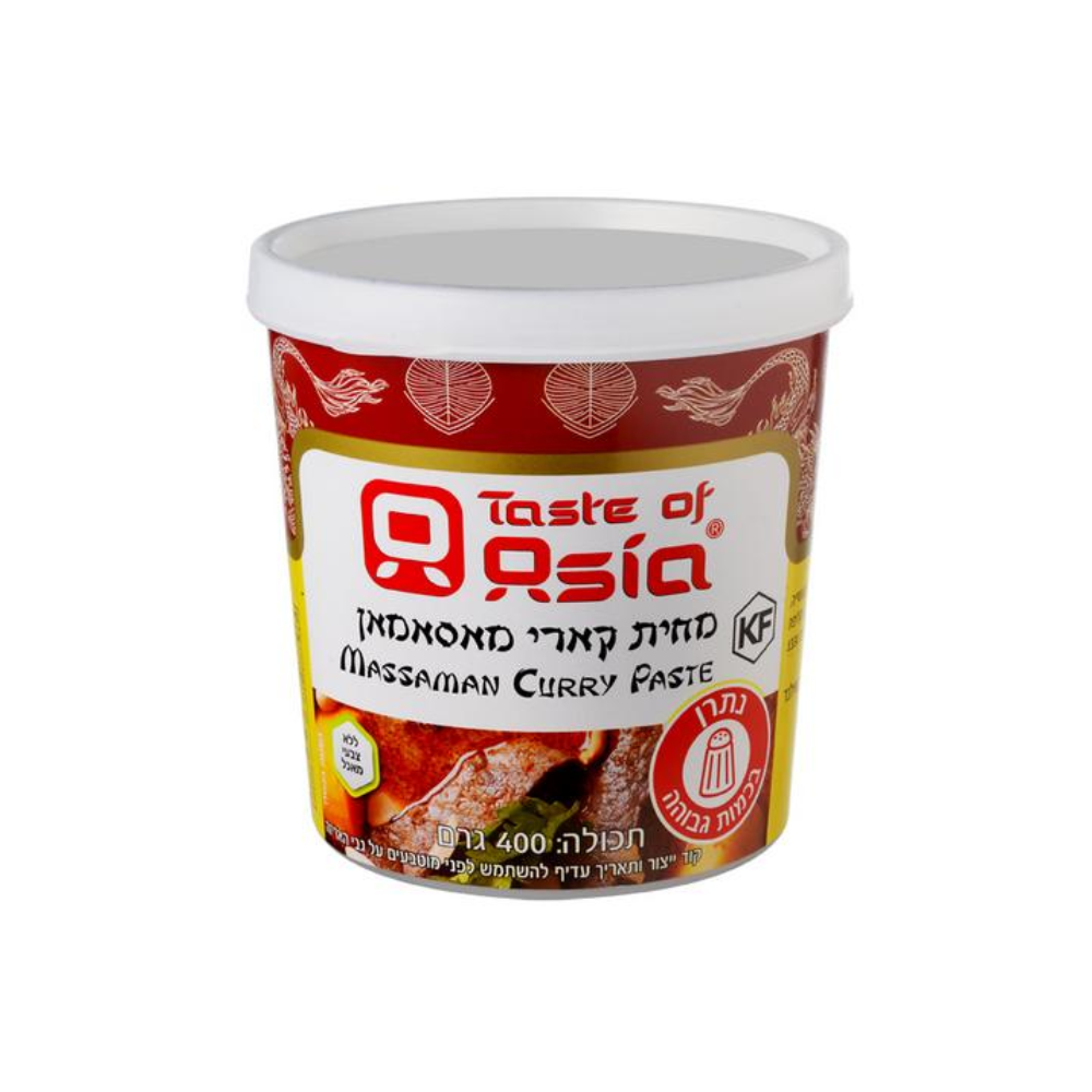 TASTE OF ASIA CURRY PASTE MASSAMAN 400GR X 24