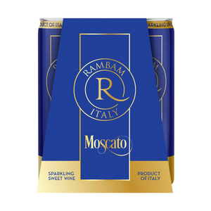 RAMBAM ITALY CANS 4PK MOSCATO (BLUE) 250ML X 12