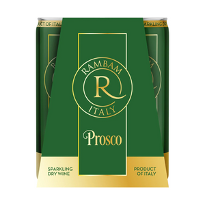 RAMBAM ITALY CANS 4PK PROSECCO (GREEN) 250ML X 12