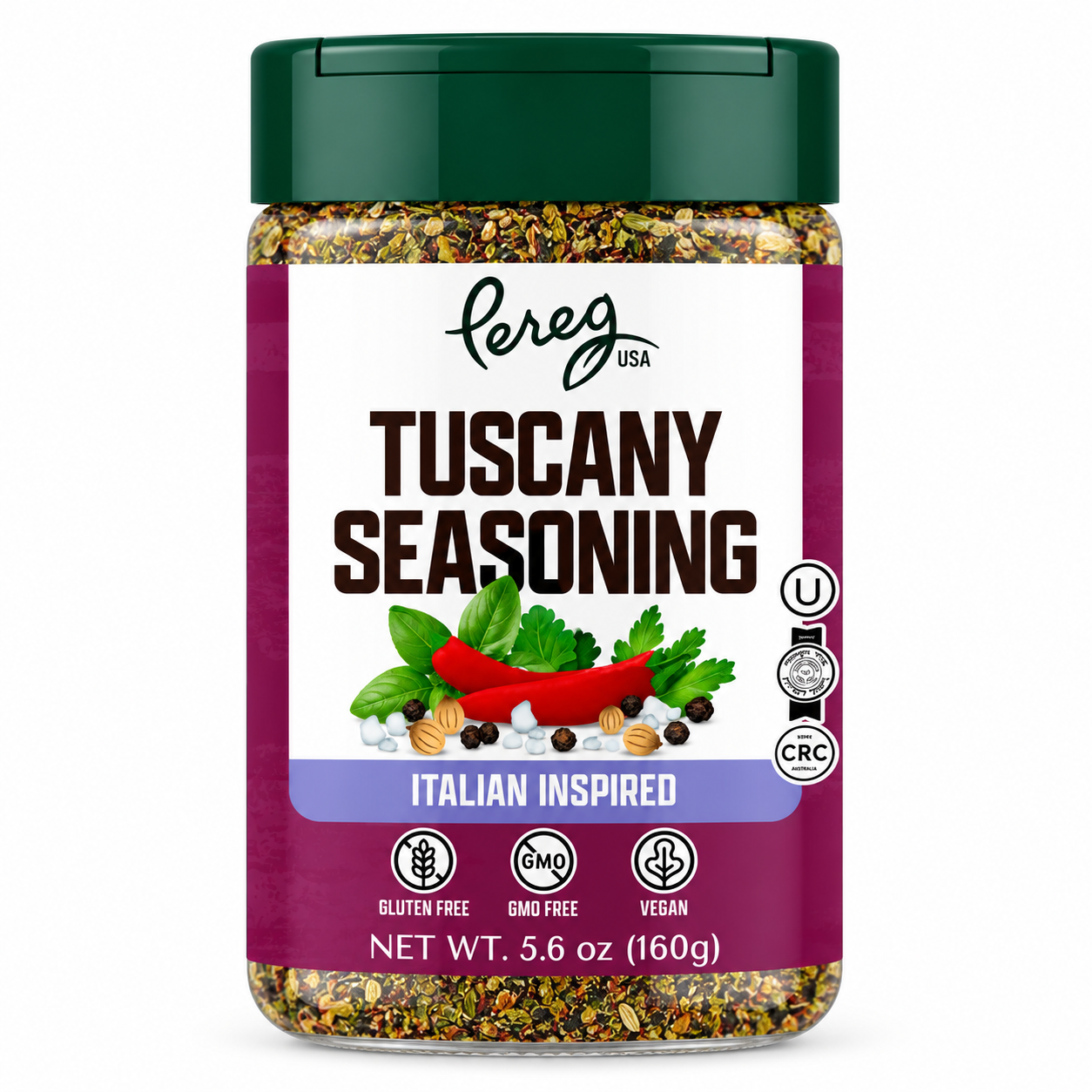 PEREG SPICES MIXED TUSCANY SEASONING 160 G X 6