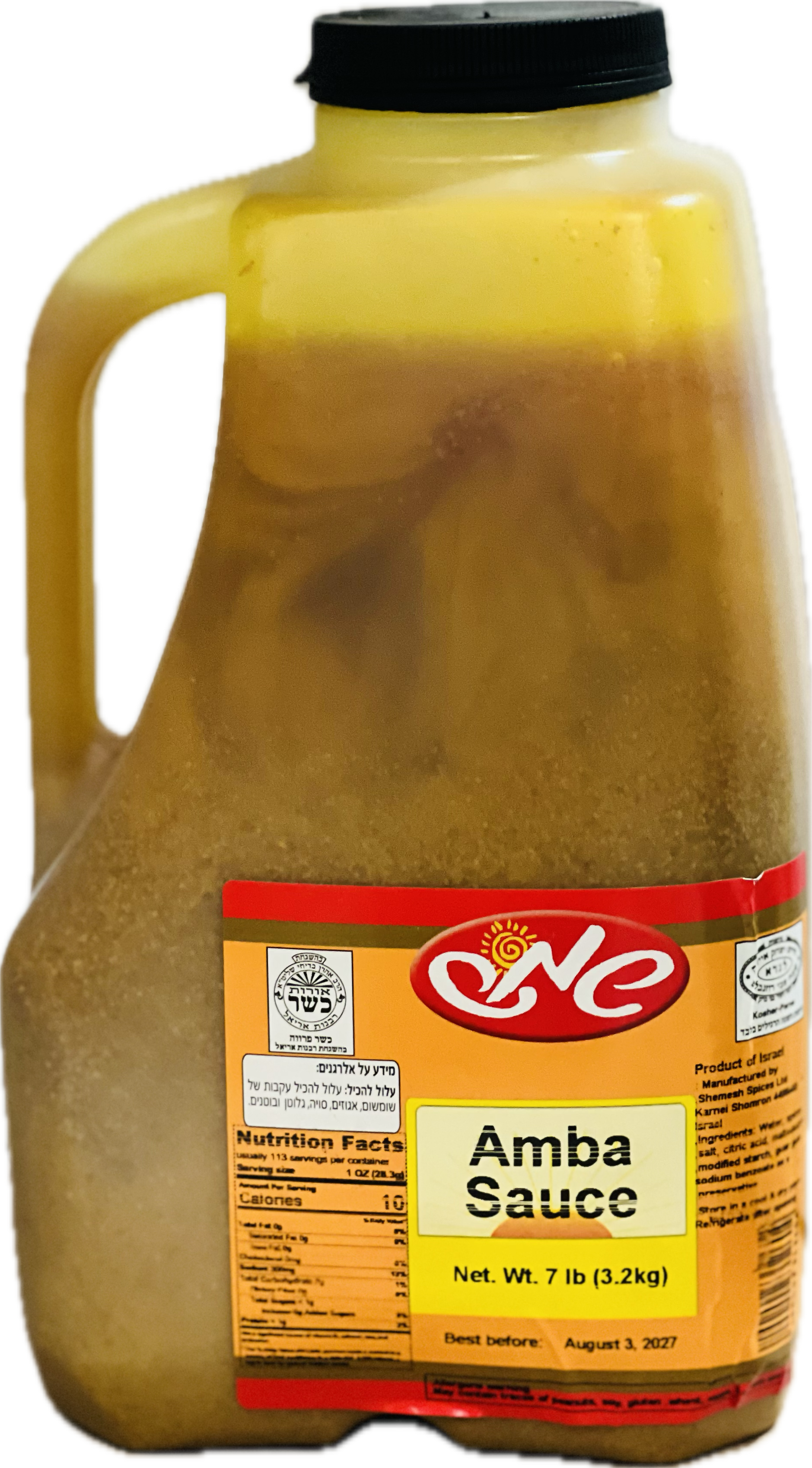 SHEMESH AMBA SAUCE 4 X 3.2 KG