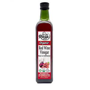 DE LA ROSA VINEGAR ITALIAN RED WINE ORGANIC 500ML X 6