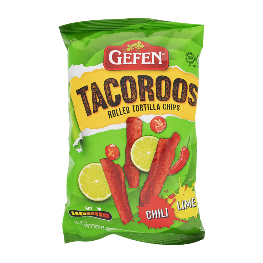 GEFEN TACOROOS CHILI LIME 270G X 12