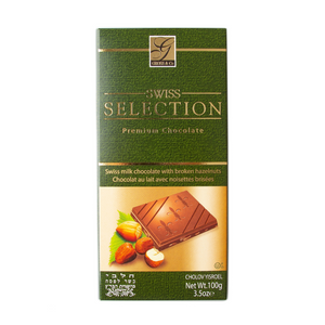 GROSS SWISS SELECTION CHOCOLATE MILK HAZELNUTS 100G X 10