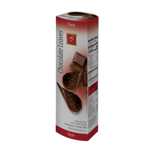 GROSS CHOCOLATE LEAVES DARK 125GR X 12
