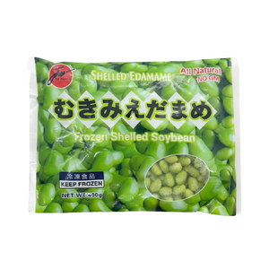 JUN PACIFIC EDAMAME SOY BEANS SHELLED 400GR X 20