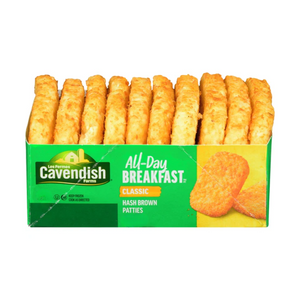 CAVENDISH HASH BROWN PATTIES 2.268KG X 6