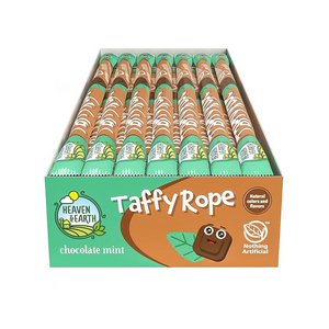 HEAVEN & EARTH TAFFY ROPE CHOCOLATE MINT GLUTEN FREE 24X23G