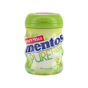 MENTOS GUM BOTTLE GREEN GRAPE RAMZOR 30PC 60G SUGAR FREE X 24