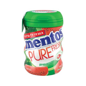 MENTOS GUM BOTTLE WATERMELON 30PC 60G X 24