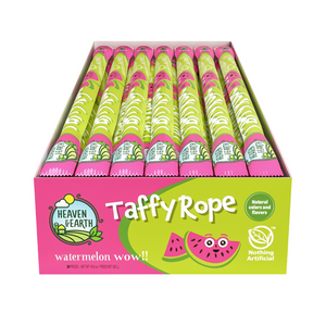 HEAVEN & EARTH TAFFY ROPE WATERMELON GLUTEN FREE 24X23G
