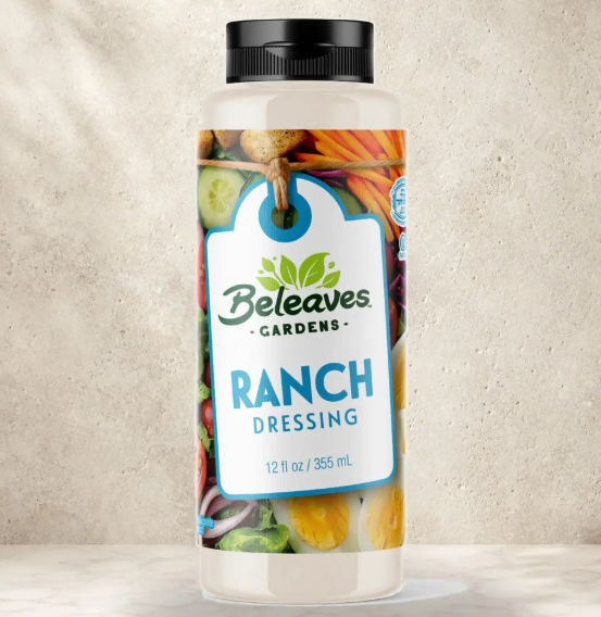 BELEAVES DRESSING RANCH 355 ML x 12
