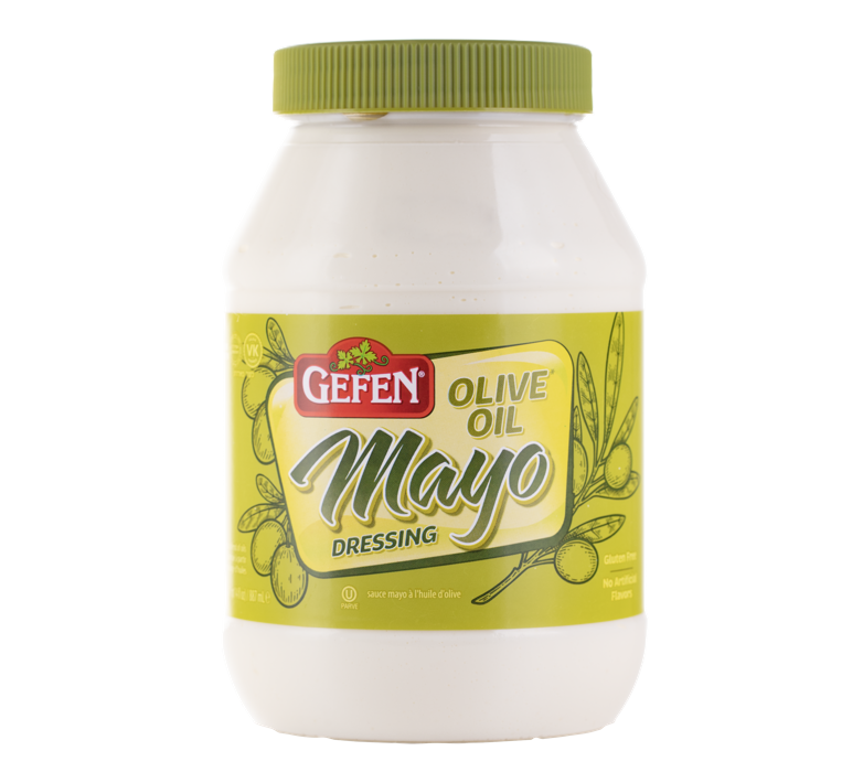 GEFEN MAYO DRESSING OLIVE OIL 887 ML X 12