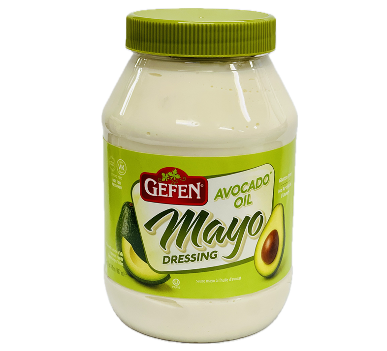 GEFEN MAYO DRESSING AVOCADO OIL 887 ML X 12