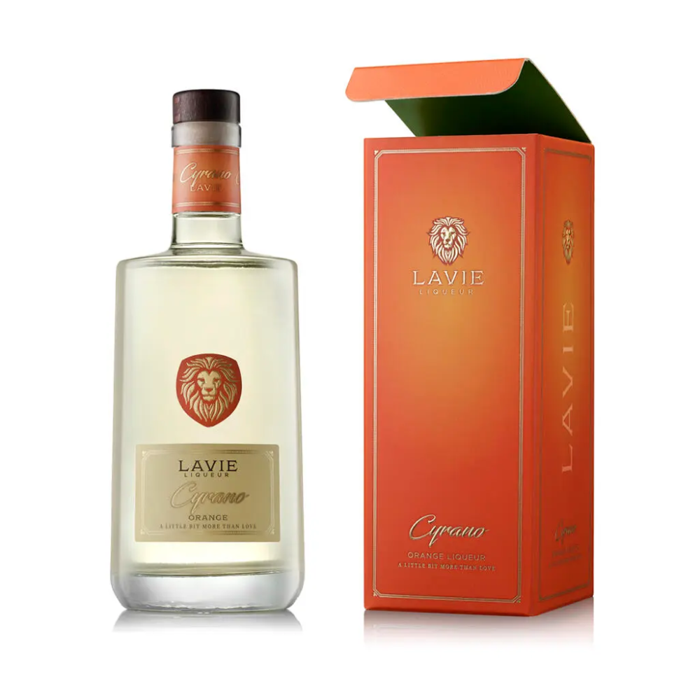 LAVIE CYRANO ORANGE LIQUEUR 500ML X 4