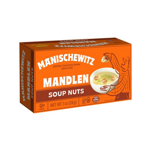 MANISCHEWITZ MANDLEN SOUP NUTS MEHADRIN 28G X 12