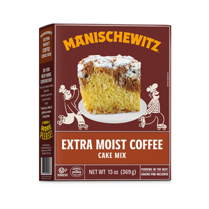 MANISCHEWITZ CAKE MIX EXTRA MOIST COFFEE 369G X 12