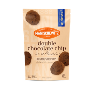 MANISCHEWITZ COOKIES DOUBLE CHOC CHIP 155G X 12