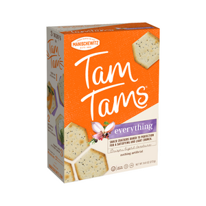 MANISCHEWITZ TAM TAM CRACKERS EVERYTHING 227G X 24