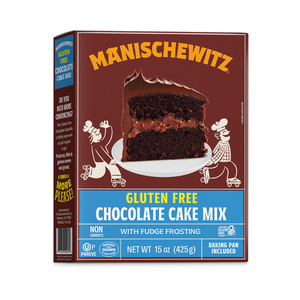 MANISCHEWITZ CAKE MIX GLUTEN FREE CHOCOLATE 425G X 12
