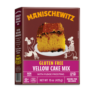 MANISCHEWITZ CAKE MIX GLUTEN FREE YELLOW 425G X 12