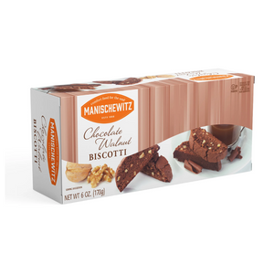 MANISCHEWITZ BISCOTTI CHOCOLATE WALNUT 170G X 12