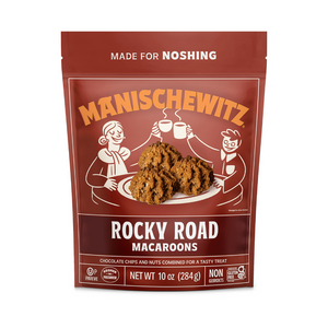 MANISCHEWITZ MACAROONS ROCKY ROAD 283G X 12