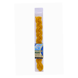 MENORA HAVDALA CANDLES BEESWAX X 12